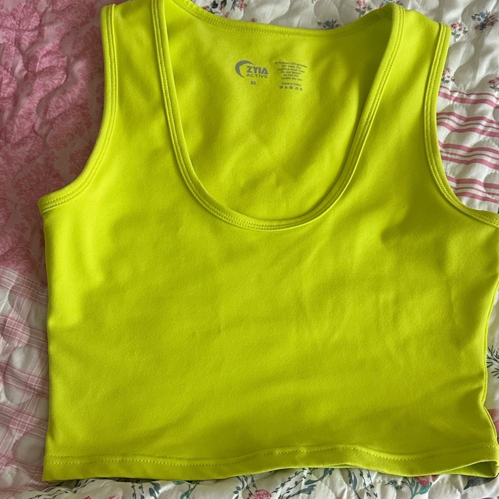 Vibrant Lime Women's Tank Top